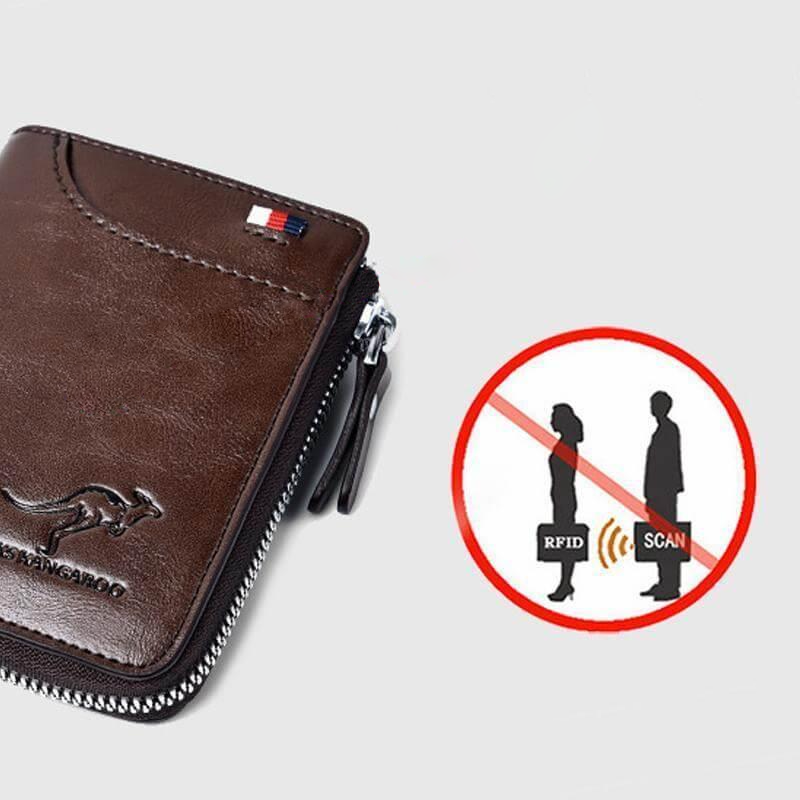 GUARDSAFE - Anti-Diefstal Leren Portemonnee voor Heren