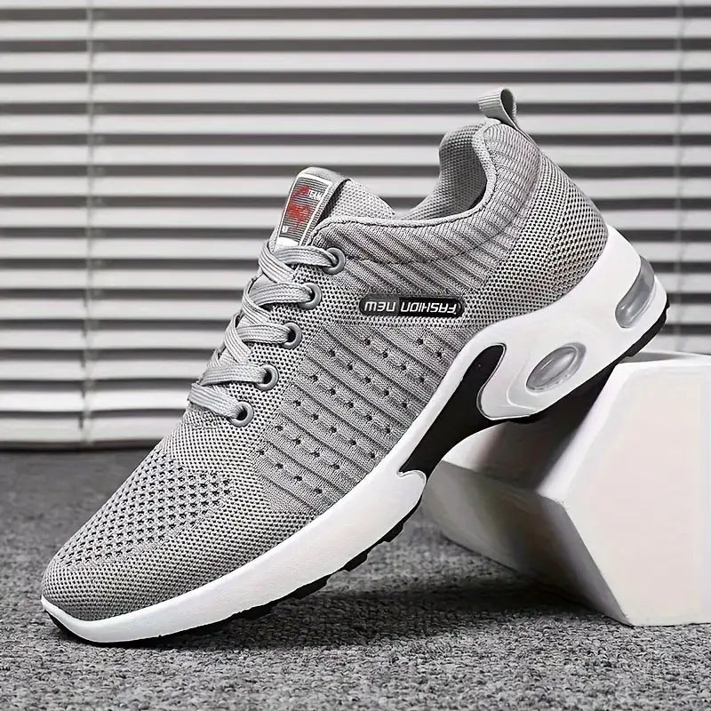 Herensneaker met ademend bovenwerk en dempende zool – FENRICK AIRSTEP - Glamorix