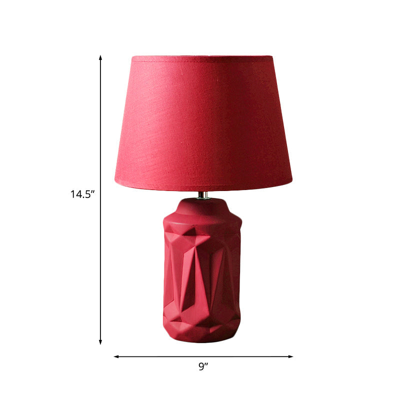 RUBY - Keramisch rood nachtlampje