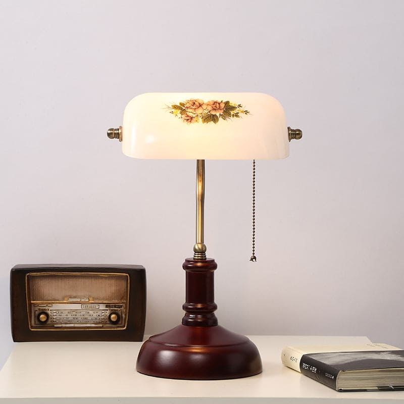 VINTALUX - Vintage halfcilindrische nachtkastlamp voor sfeervolle verlichting