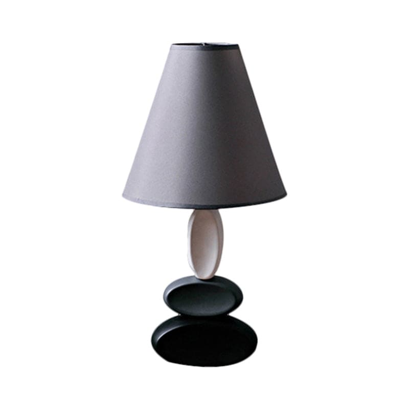 ELARA - Moderne design tafellamp met conische stoffen kap