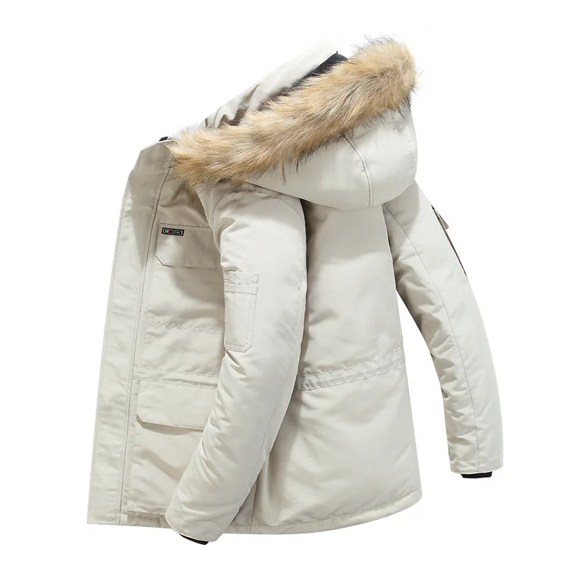 ARCTIC - Heren winterparka met Arctic Shield technologie en imitatiebont capuchon