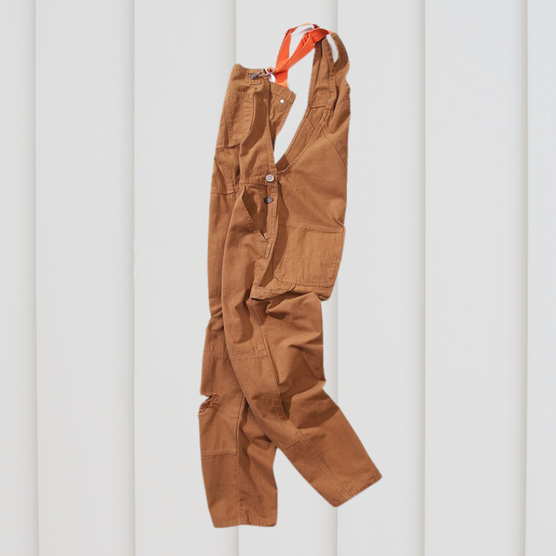 Unisex tuinbroek met relaxed fit en casual uitstraling – RAVEN WEAR - Glamorix