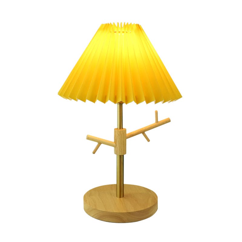 NORDIGLOW - Nordic vouwbare nachtkastlamp met ornamentenplank