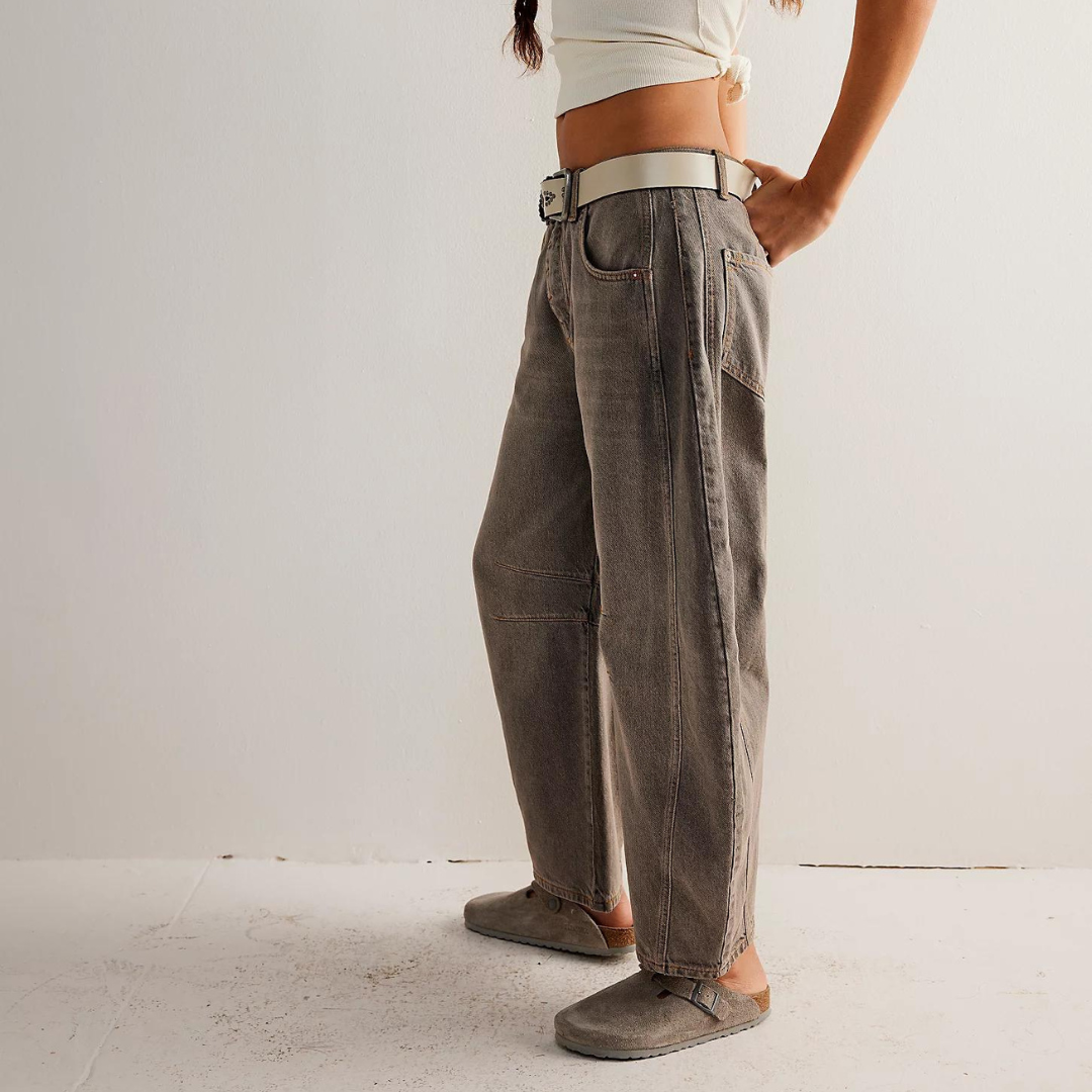 Dames jeans met rechte pijp en comfortabele pasvorm – RENZA STRAIGHT - Glamorix