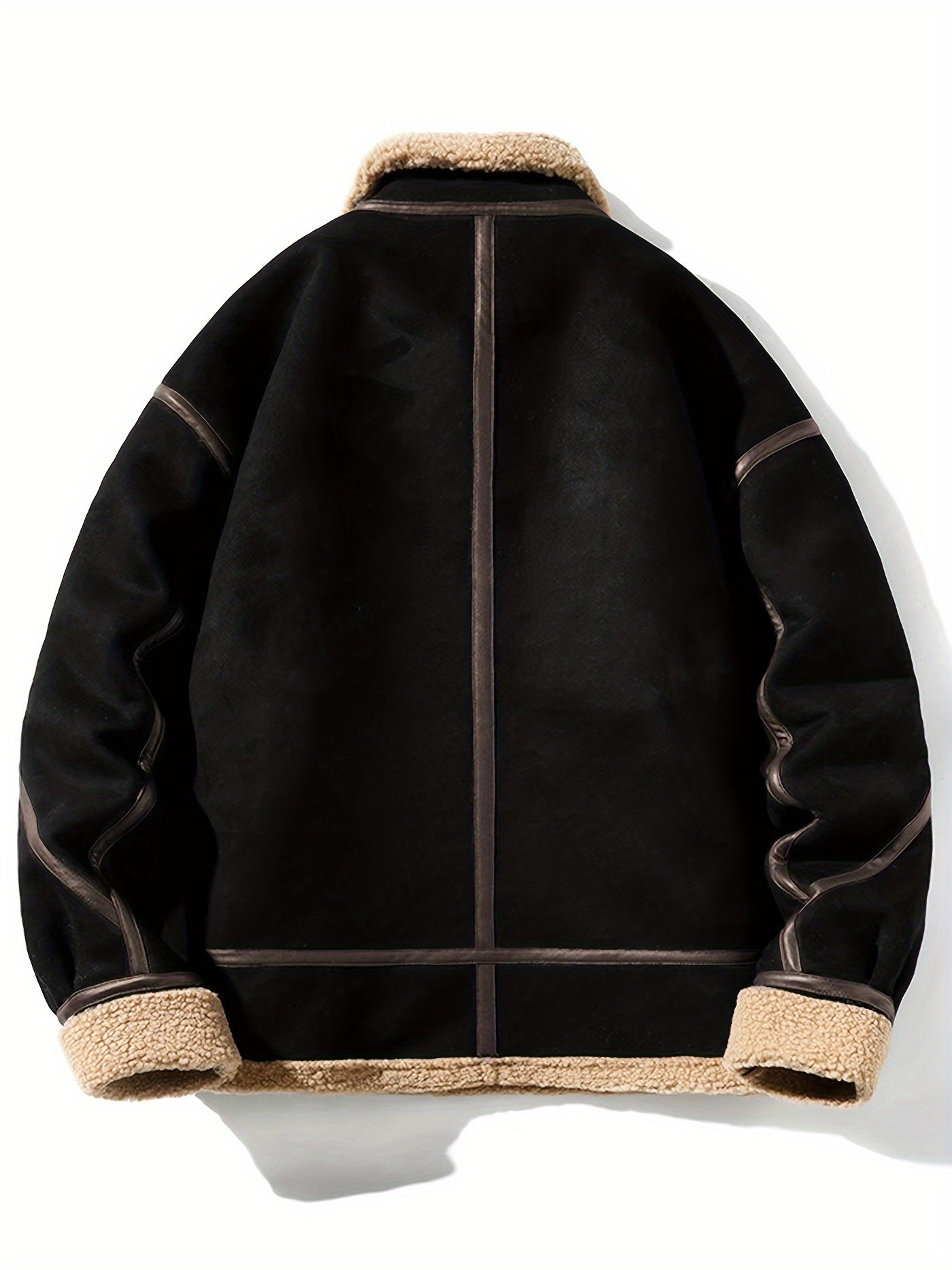 DANTE - Warme herenshearling jas met luxe uitstraling