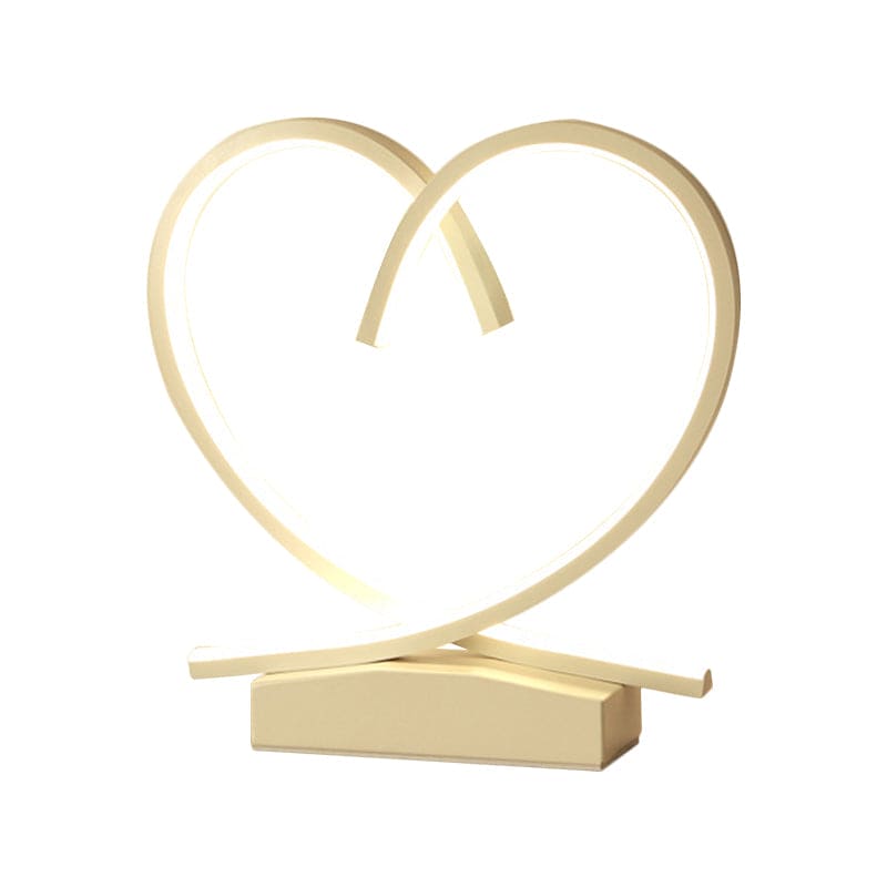 LOVETREE - Houten nachtkastje met liefdevol hartdesign
