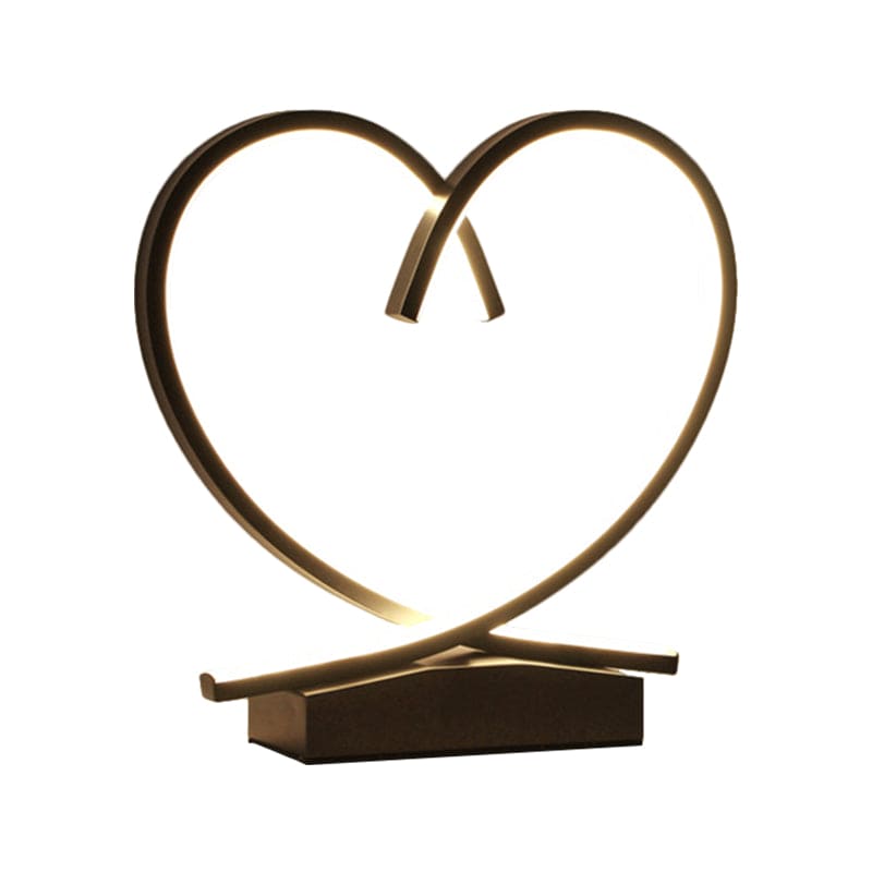 LOVETREE - Houten nachtkastje met liefdevol hartdesign
