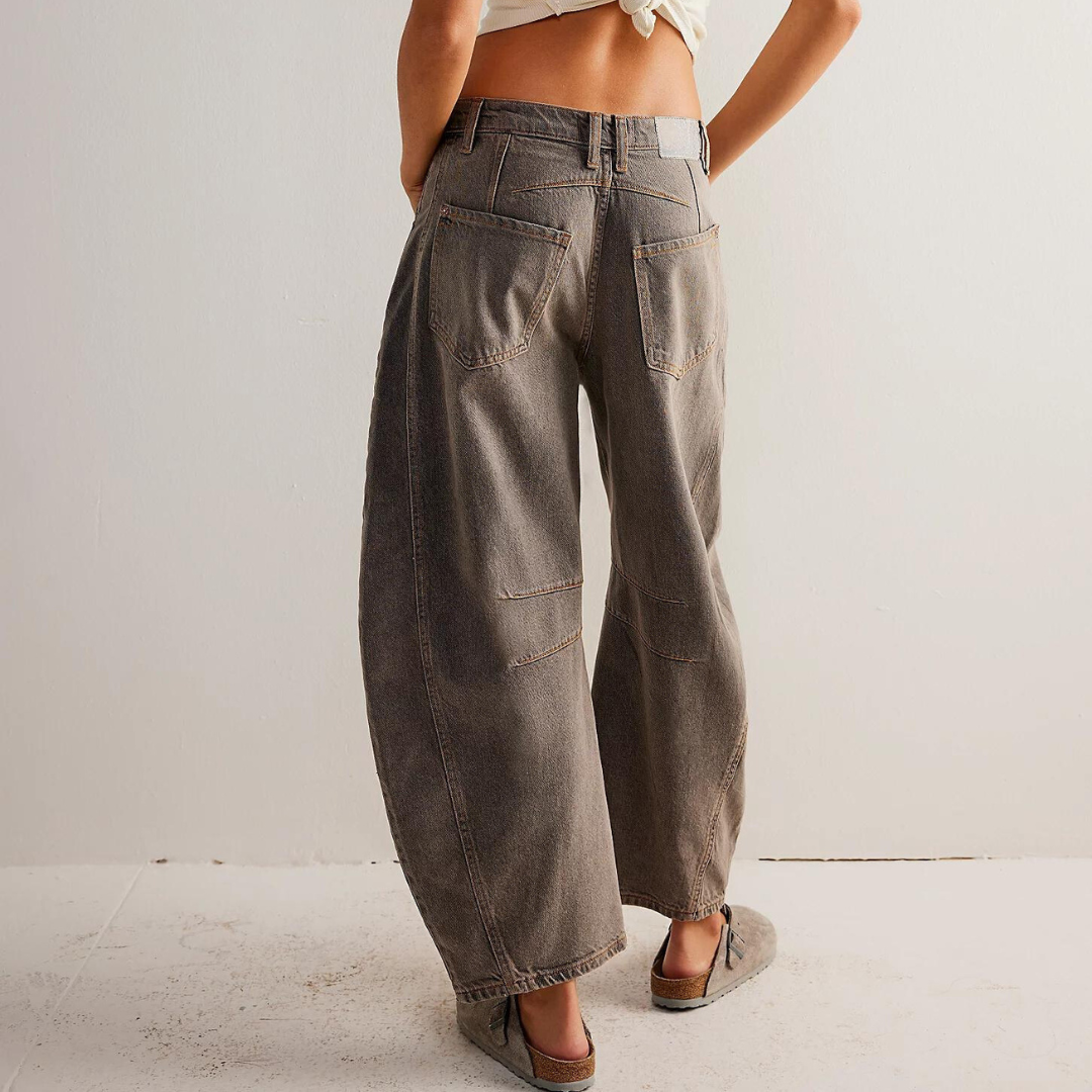 Dames jeans met rechte pijp en comfortabele pasvorm – RENZA STRAIGHT - Glamorix