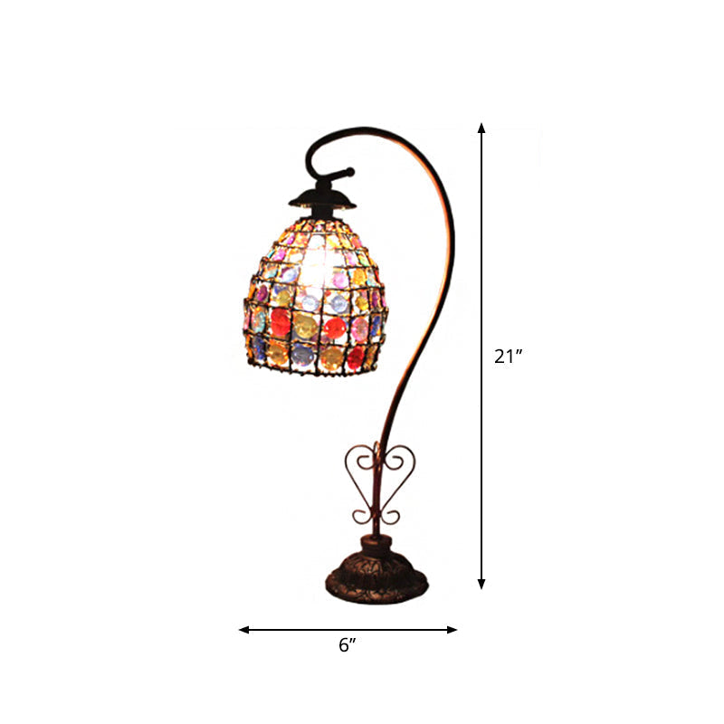 SWANLUX - Flexibele slaapkamerlamp met zwanenhals