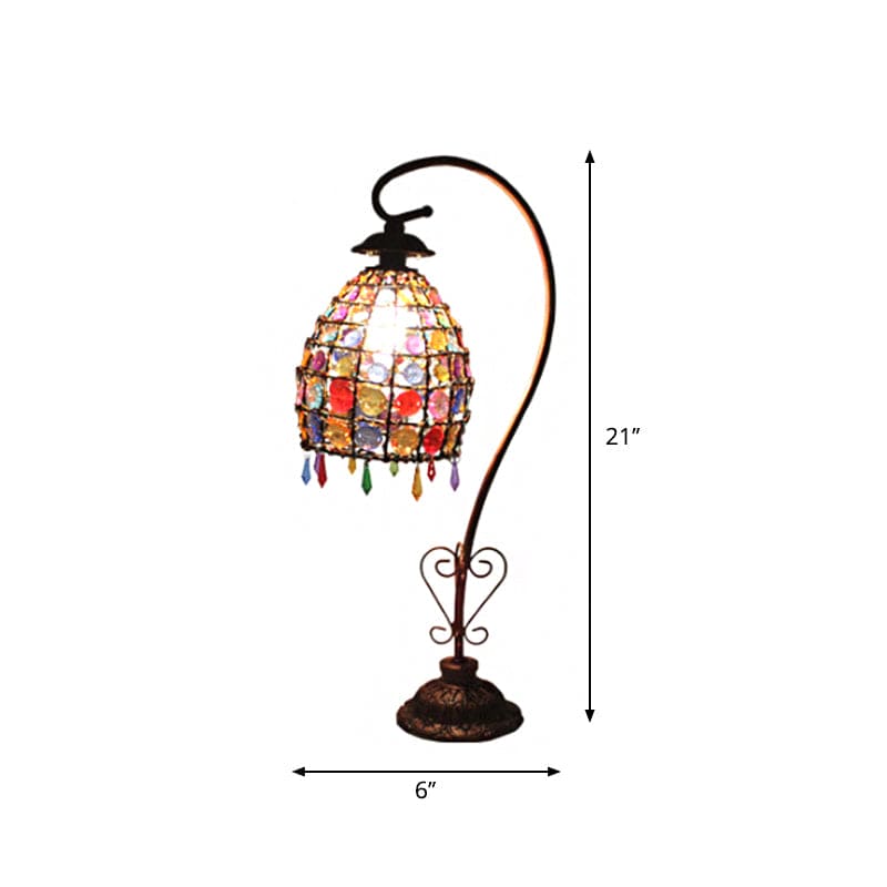 SWANLUX - Flexibele slaapkamerlamp met zwanenhals
