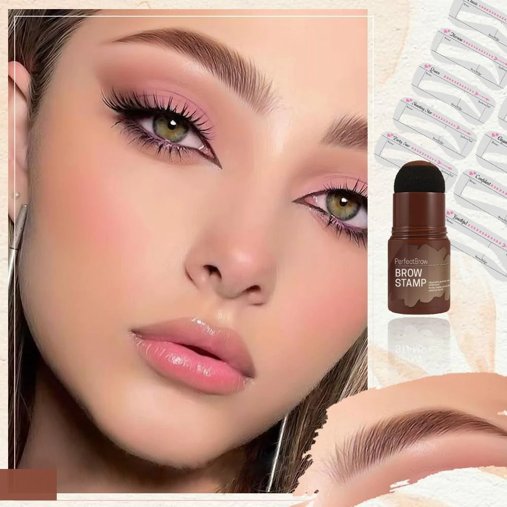 BROWPERFECT - Stempel & Stencil Kit voor Perfecte Wenkbrauwen