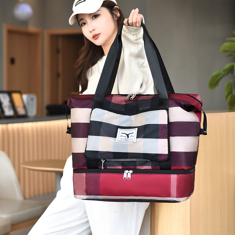 Grote stijlvolle reistas voor dames – Avyana TravelTote - Glamorix