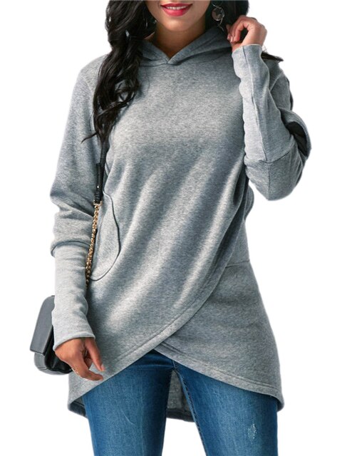 ELLA - Modieuze oversized trui met capuchon voor dames