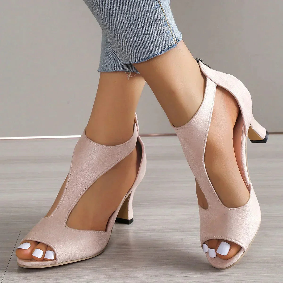Orthopedische dameshakken met elegant design en ultiem comfort – ELEVANA HEEL - Glamorix