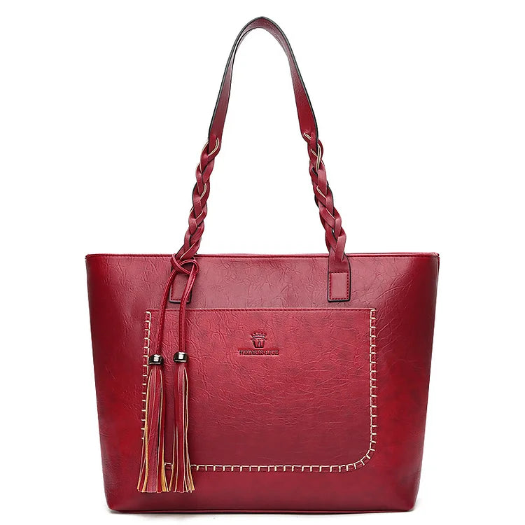 Handgemaakte Italiaanse leren handtas – Bellanora Milano - Glamorix