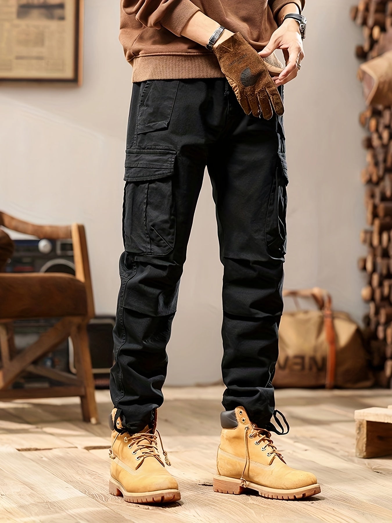 RYDER - Tactische utility cargo broek voor heren