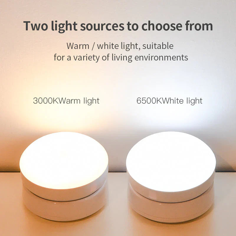 MotionGlow - Draadloze Nachtlamp met Automatische Bewegingssensor