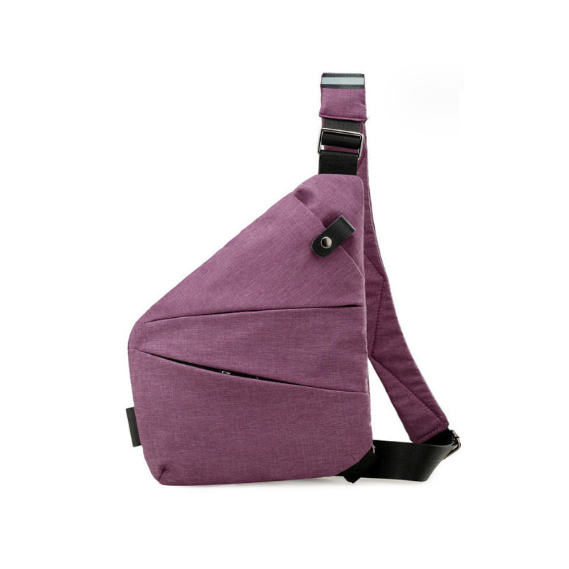 Antidiefstal schoudertas met USB-poort en slimme vakken – URBANSAFE LINKBAG - Glamorix