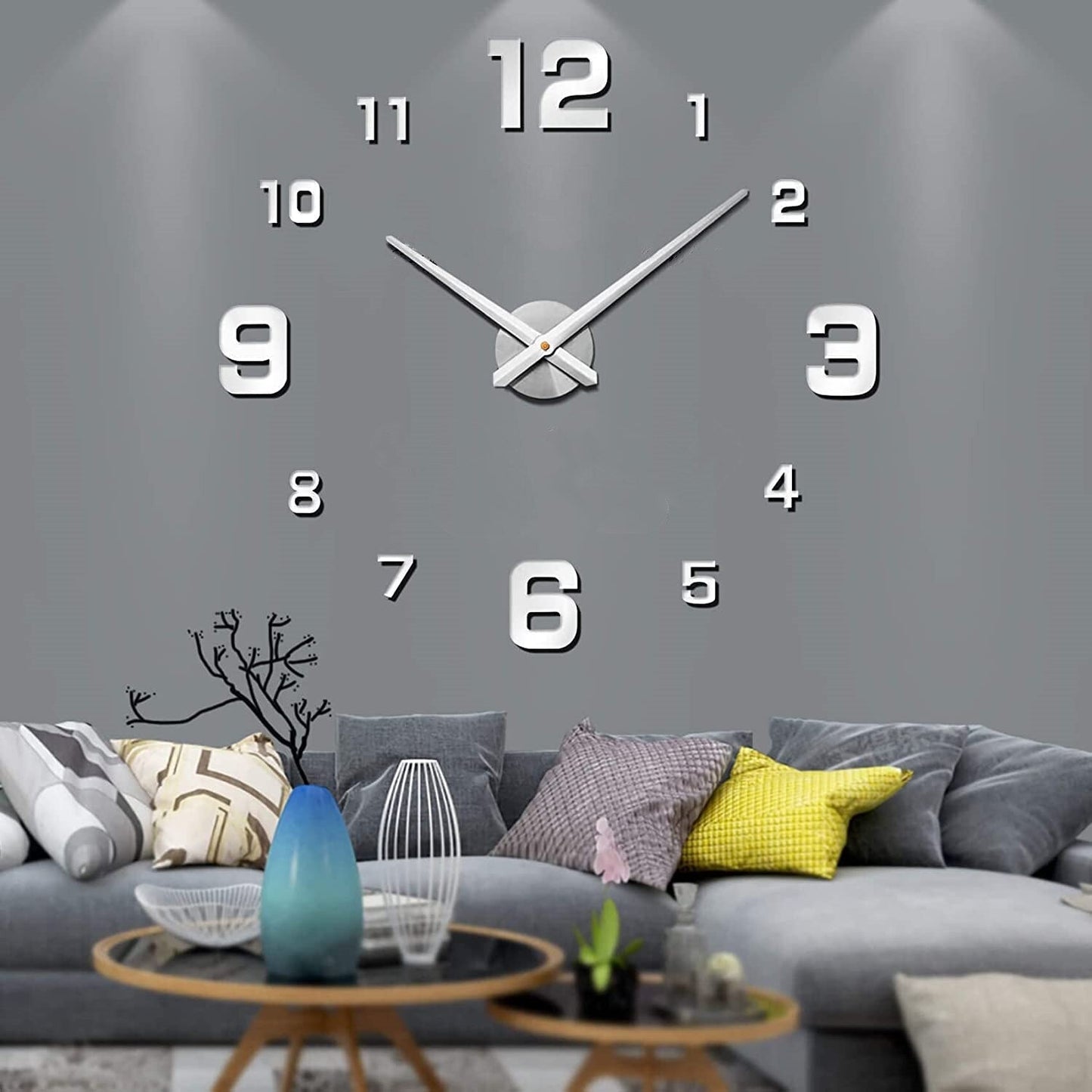 Design wandklok met artistieke uitstraling – TEMPOFORMA STATEMENT - Glamorix