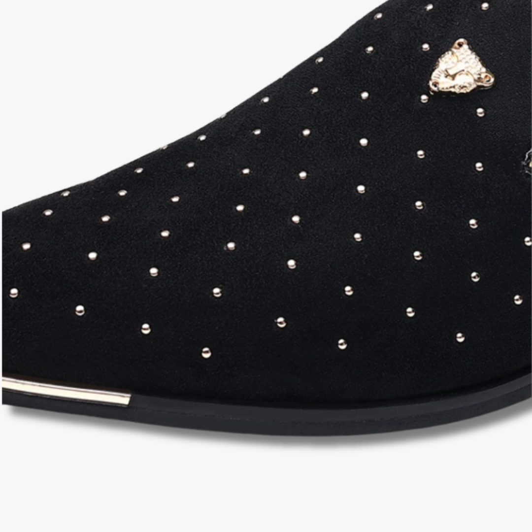 Luxe loafers met studs voor heren – MARCUS