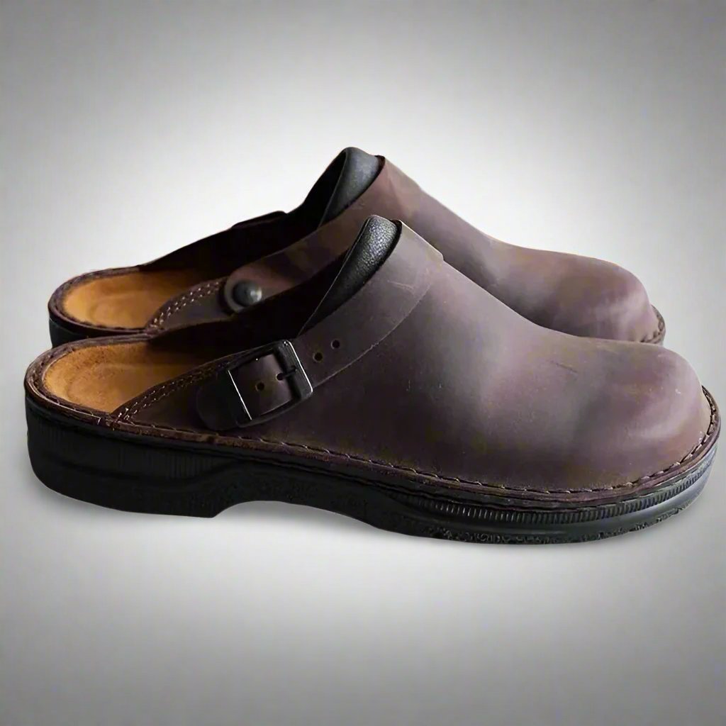 Orthopedische leren pantoffels voor dames – ViventiaHome - Glamorix