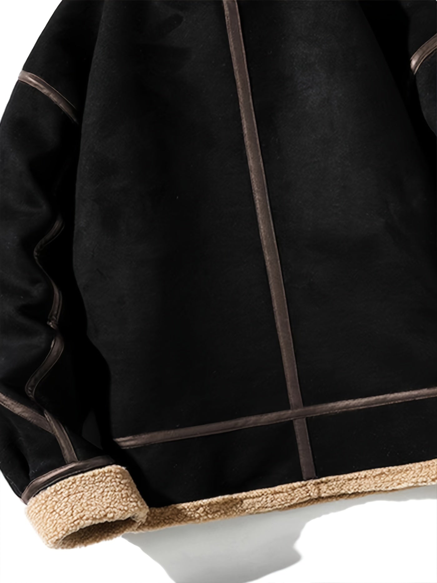 DANTE - Warme herenshearling jas met luxe uitstraling
