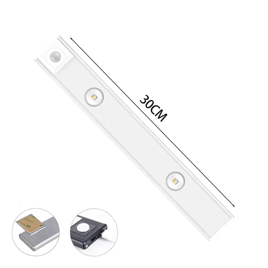 Slimme Draadloze LED Kastverlichting met USB-oplaadfunctie – GlowLine