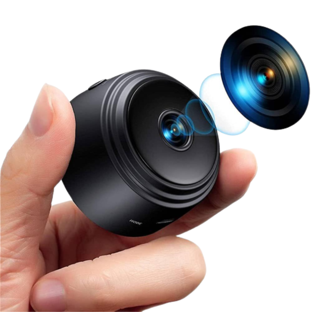 HOMESHIELD - Mini Beveiligingscamera voor Slimme en Onopvallende Veiligheid