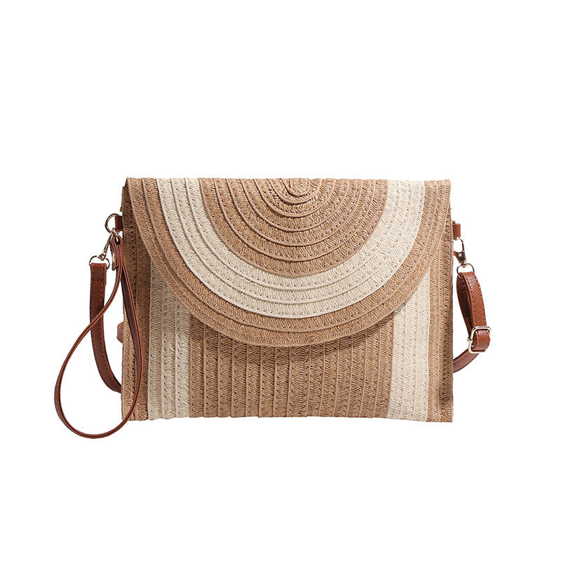 Handgemaakte geweven strandtas voor dames – Solenya BeachWeave - Glamorix