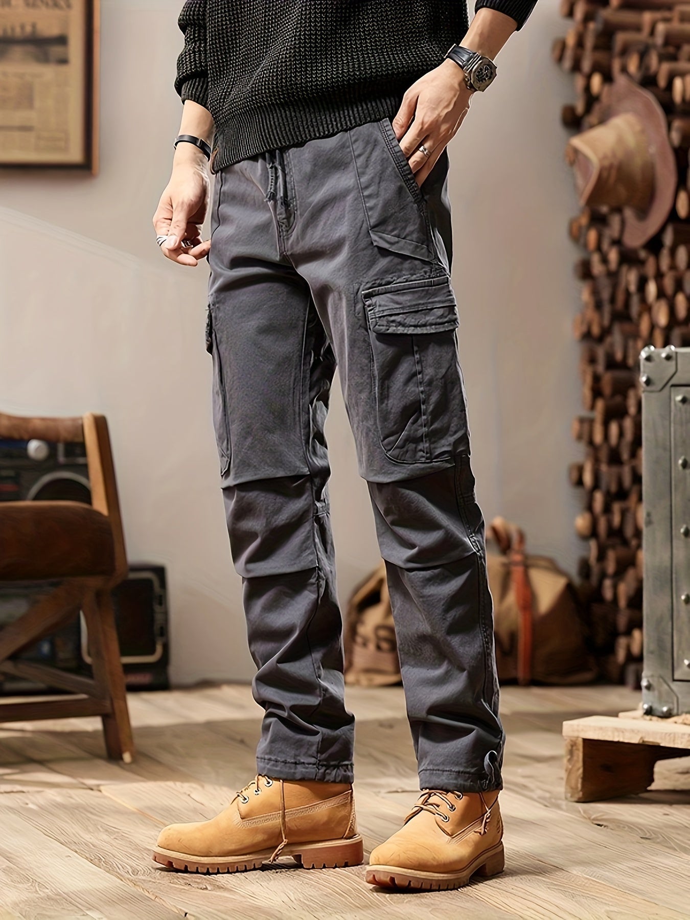 RYDER - Tactische utility cargo broek voor heren