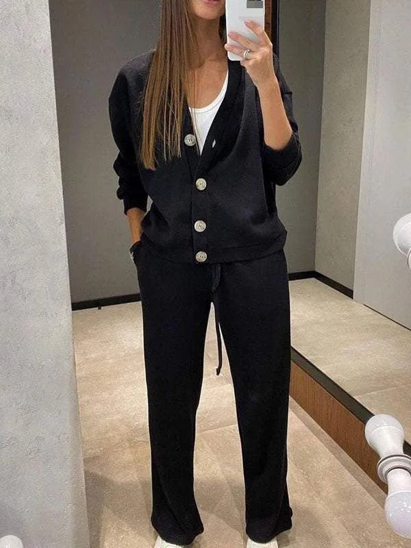 ISLA - Oversized dames lounge tweedelige set
