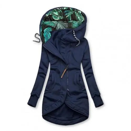 FREJA - Abrigo de invierno con capucha para mujer - Glamorix