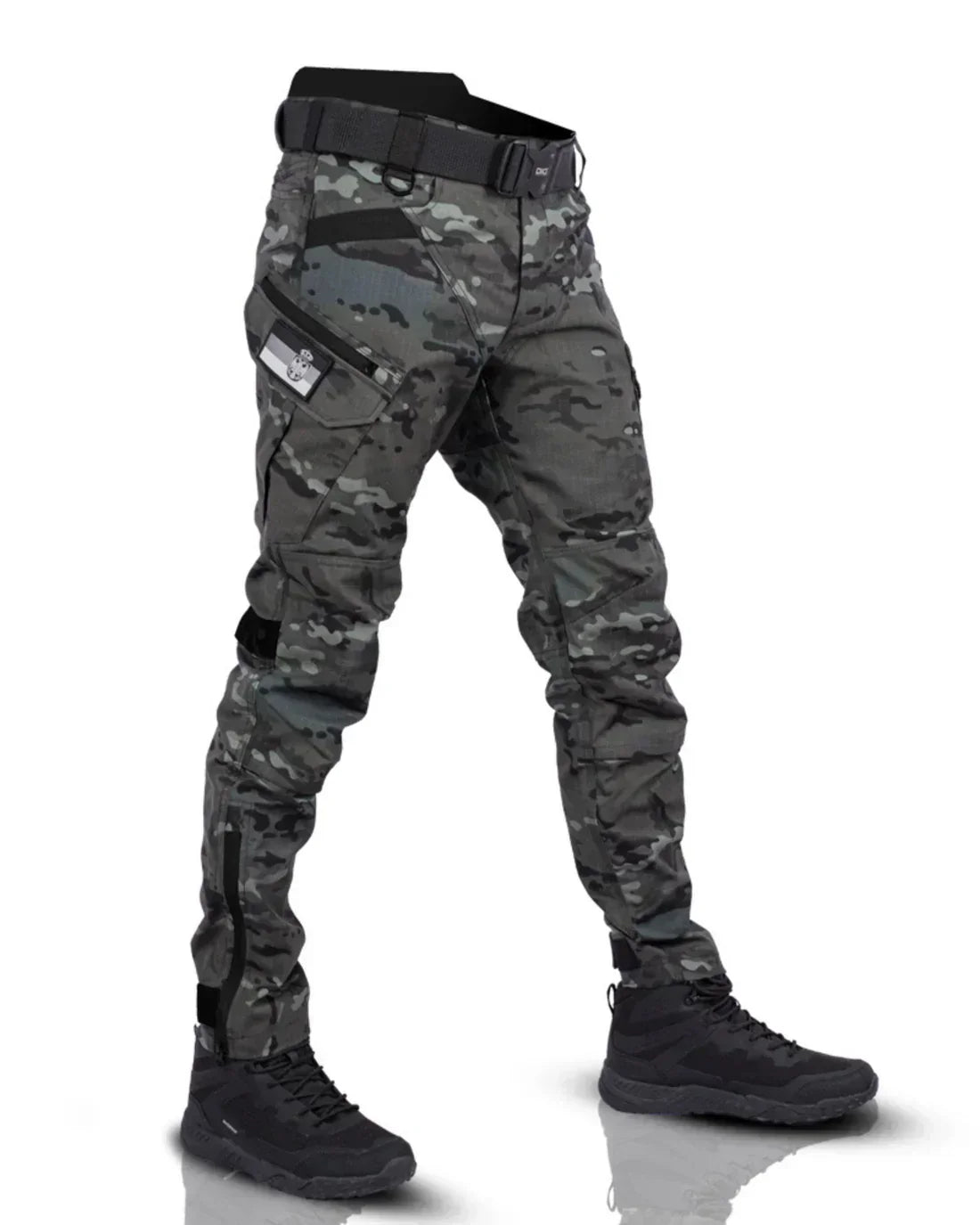 Tactische herenbroek met ritszakken en verstevigde knieën – VIGORFORCE XT - Glamorix
