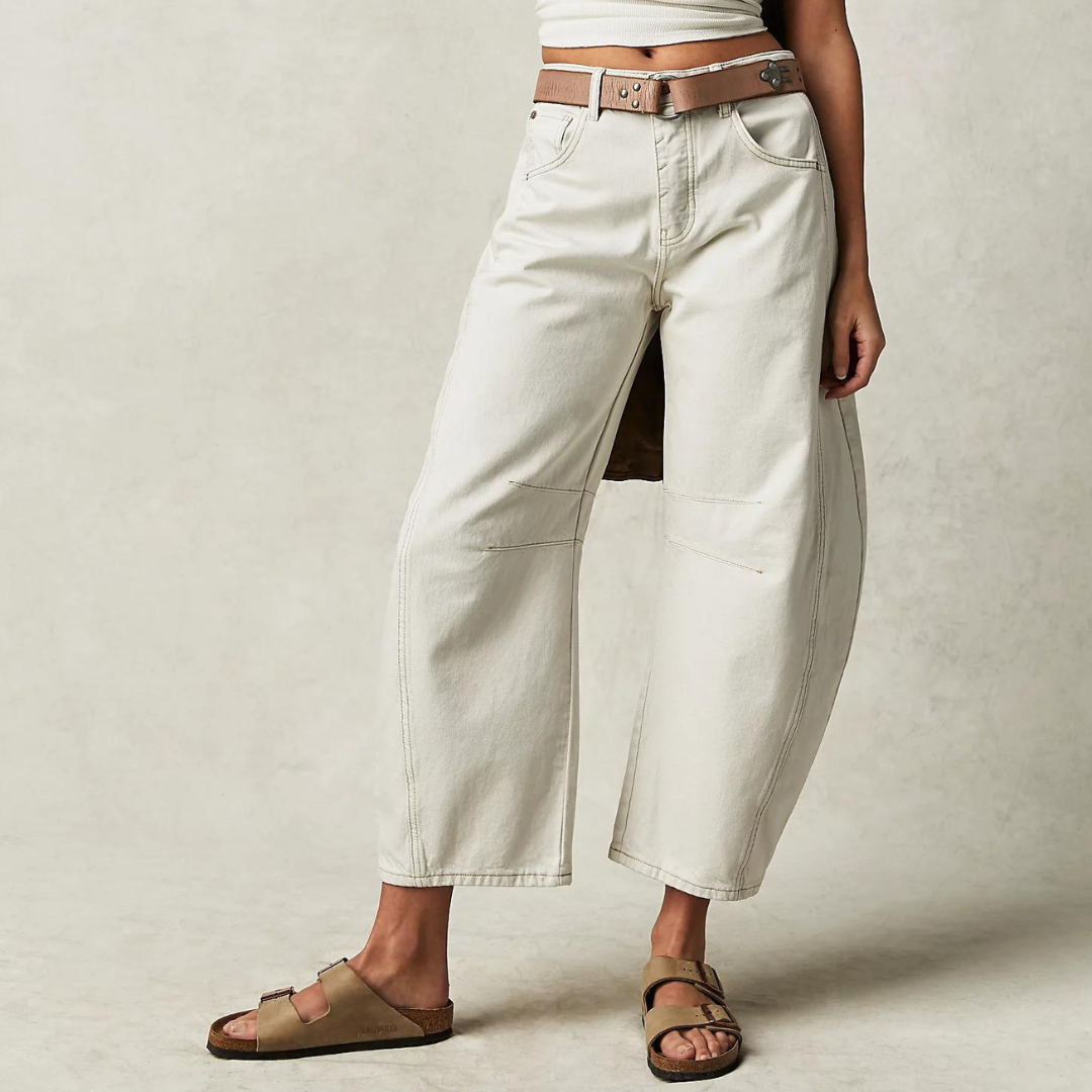 Dames jeans met rechte pijp en comfortabele pasvorm – RENZA STRAIGHT - Glamorix