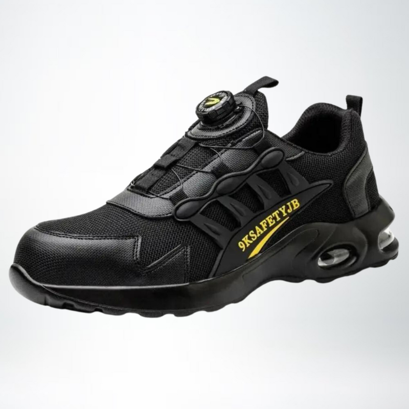Beschermende veiligheidsschoenen met stalen neus en antislipzool – DURASHIELD CORE - Glamorix