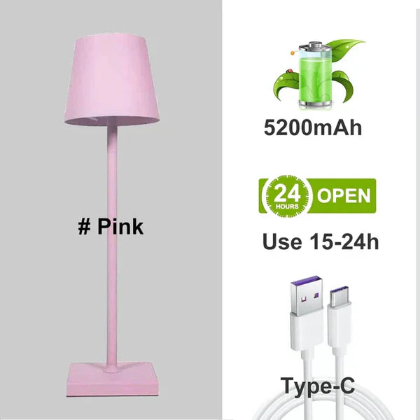 GlowForma - Draagbare Aluminium Dimbare Tafellamp