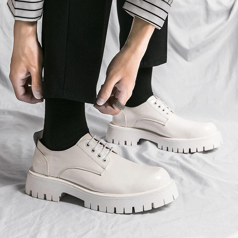SPENCER - Heren veterschoenen met robuuste zool en tijdloze stijl
