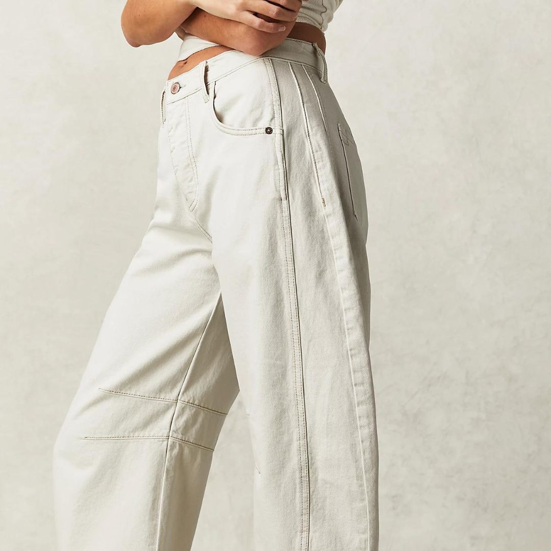 Dames jeans met rechte pijp en comfortabele pasvorm – RENZA STRAIGHT - Glamorix