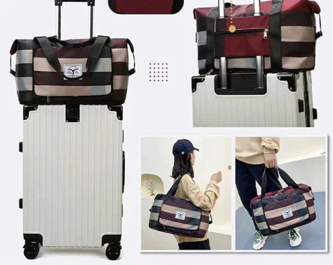 Grote stijlvolle reistas voor dames – Avyana TravelTote - Glamorix