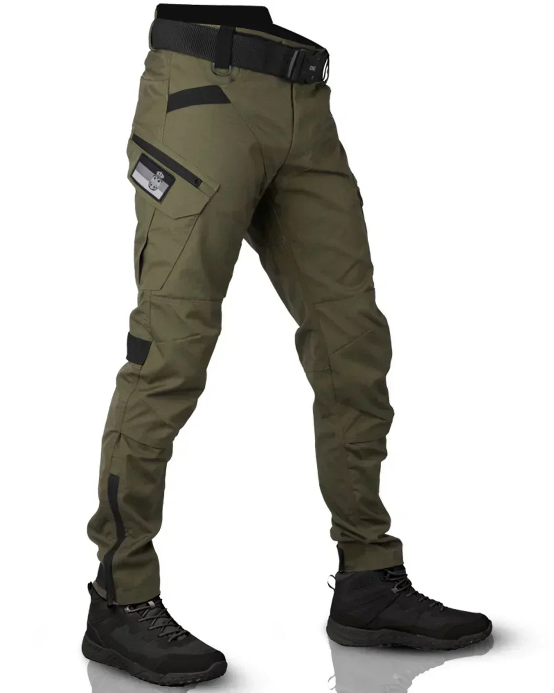 Tactische herenbroek met ritszakken en verstevigde knieën – VIGORFORCE XT - Glamorix