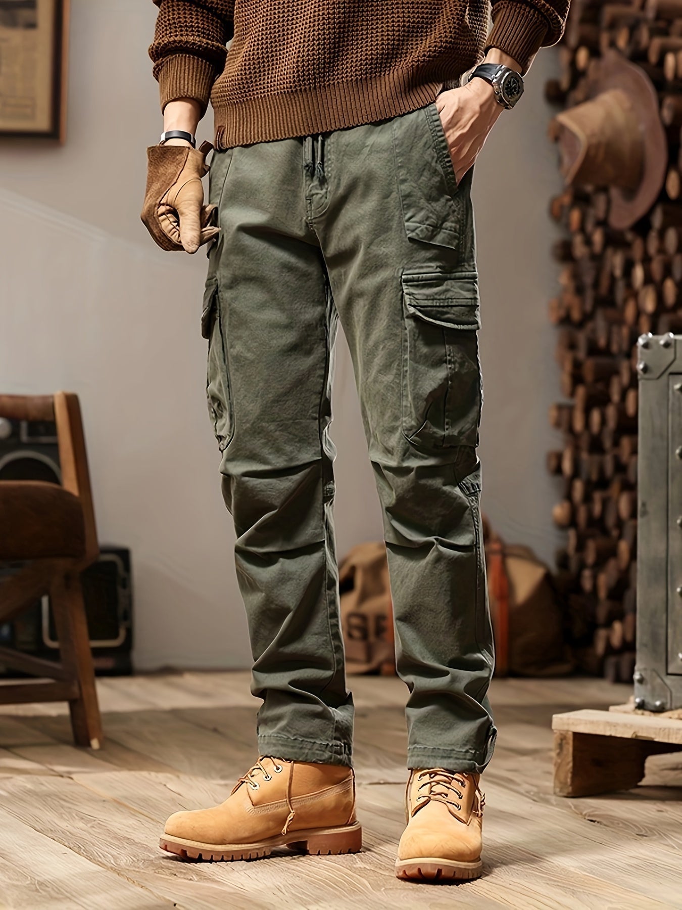 RYDER - Tactische utility cargo broek voor heren