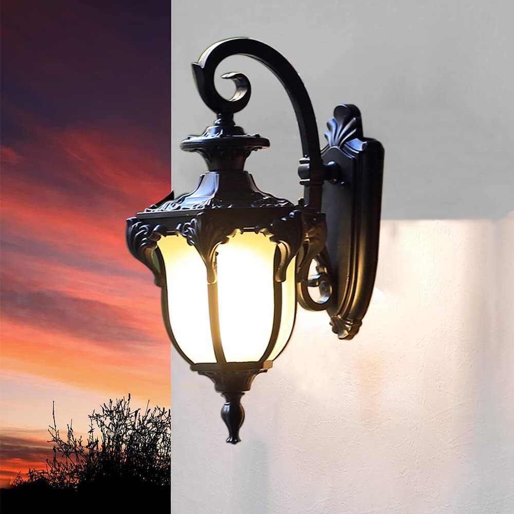 Vintage buitenwandlamp met weerbestendige afwerking – LUMINA VINTAGE - Glamorix