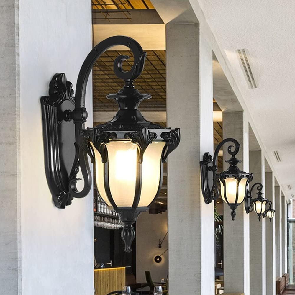 Vintage buitenwandlamp met weerbestendige afwerking – LUMINA VINTAGE - Glamorix