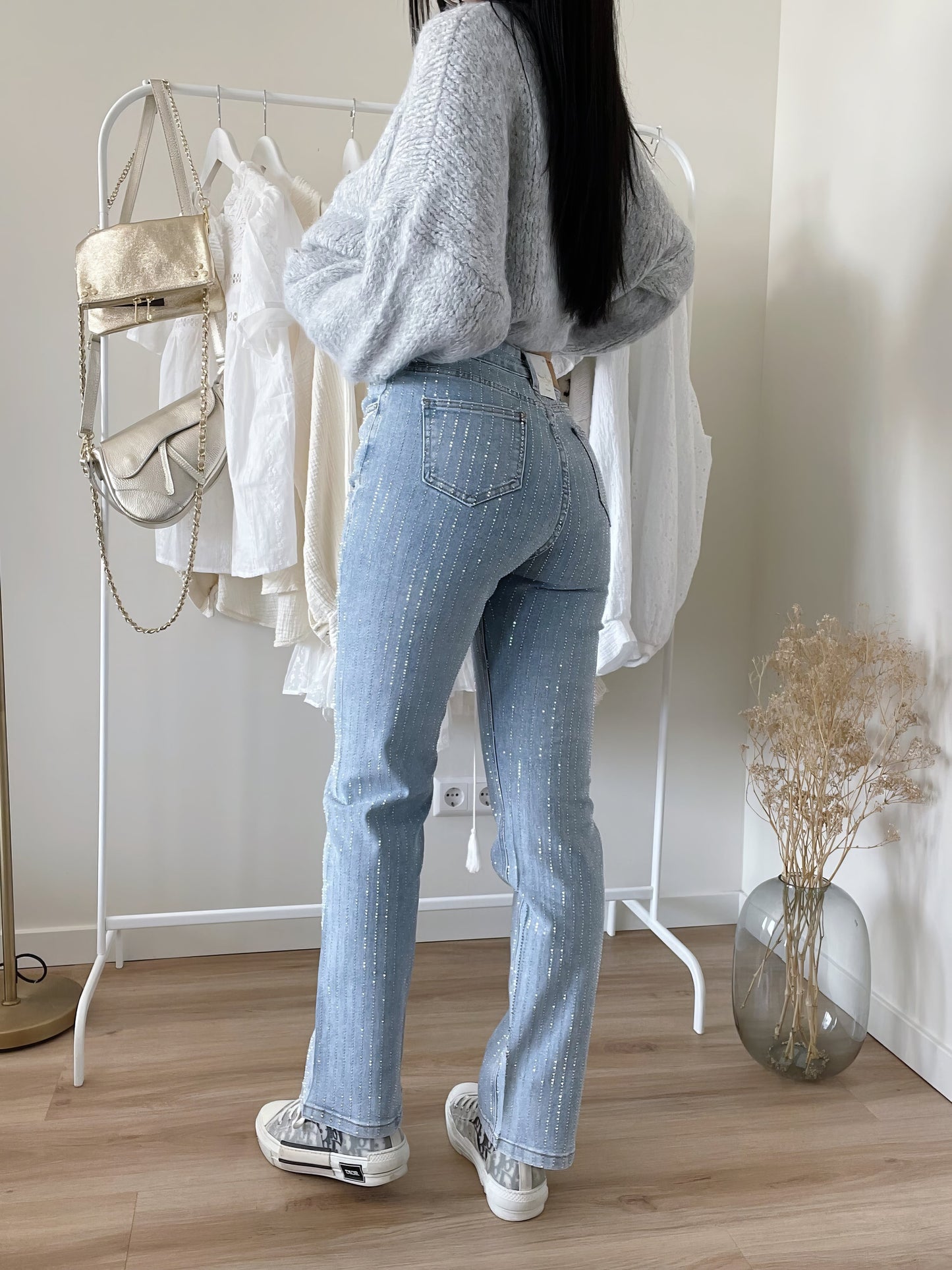 VIVIENNE - Casual fit denim broek voor dames