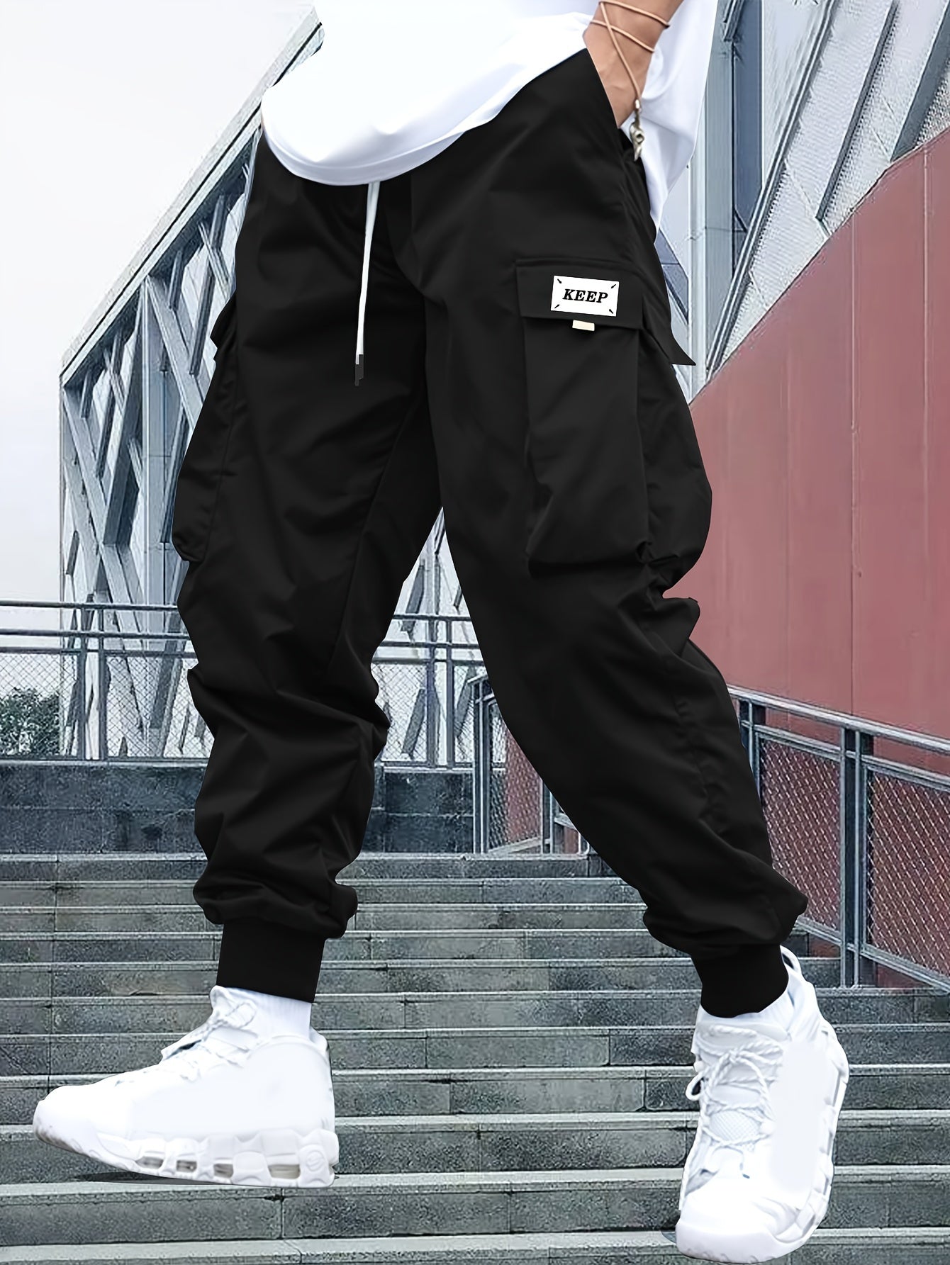 ZAYN - Urban cargo jogger broek met zakken voor heren