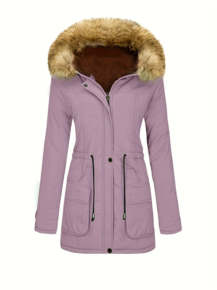 EVEREST - Winterparka met capuchon en diepe zakken voor ultieme warmte