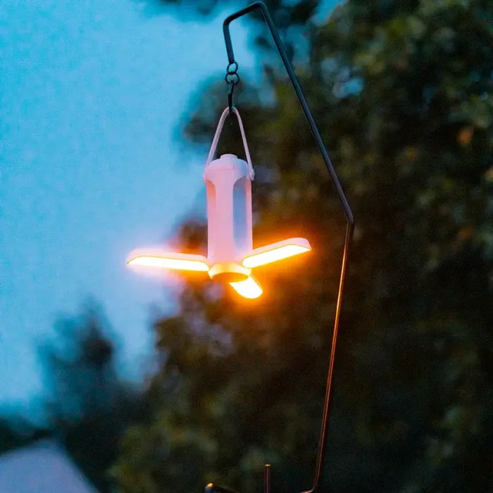 Draagbare oplaadbare campinglamp – 180 uur batterij & SOS-functie – TRAILBEAM PRO - Glamorix