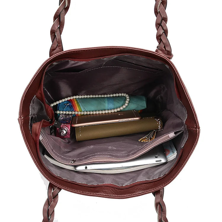 Handgemaakte Italiaanse leren handtas – Bellanora Milano - Glamorix
