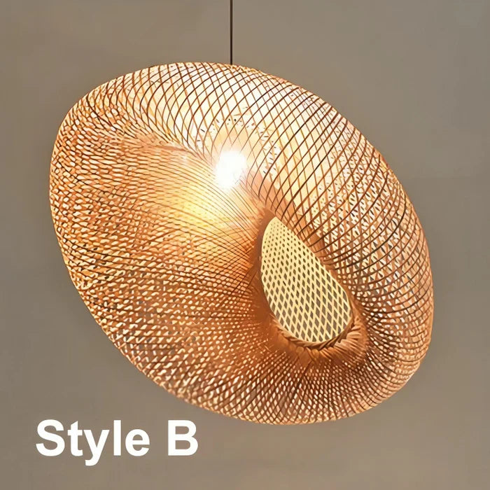 LumeaRattan - Trendy Rotan Hanglamp